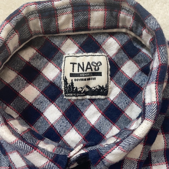 HP TNA Boyfriend Fit Flannel - Picture 4 of 13